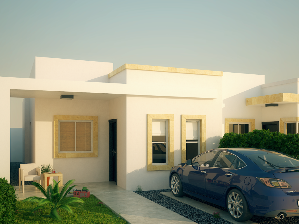 Render de Arqozs casa HGH