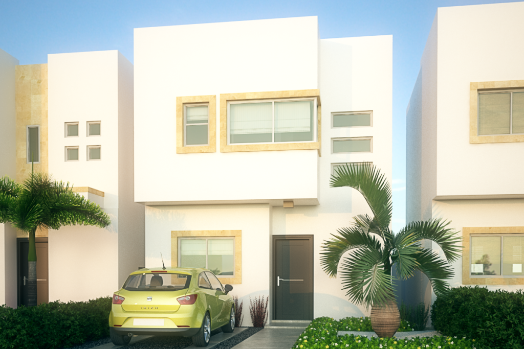 Render Exterior para Gestec